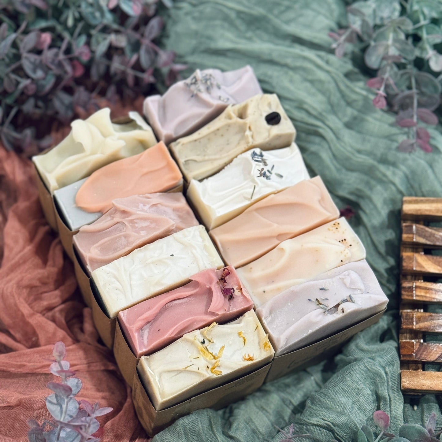 Handmade Soap Gift Pack Angle View