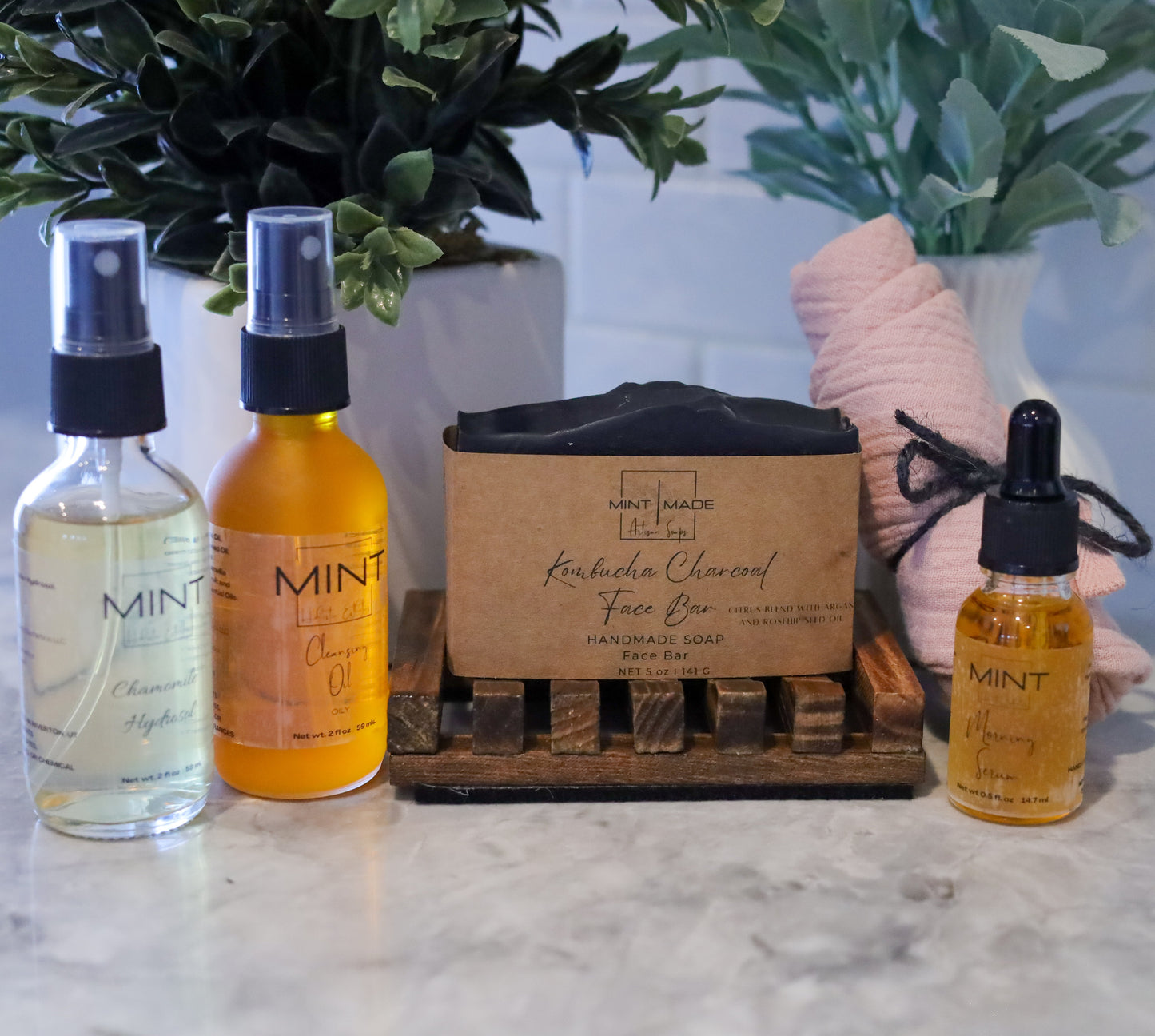 Four Step Handmade Natural Skincare Kit