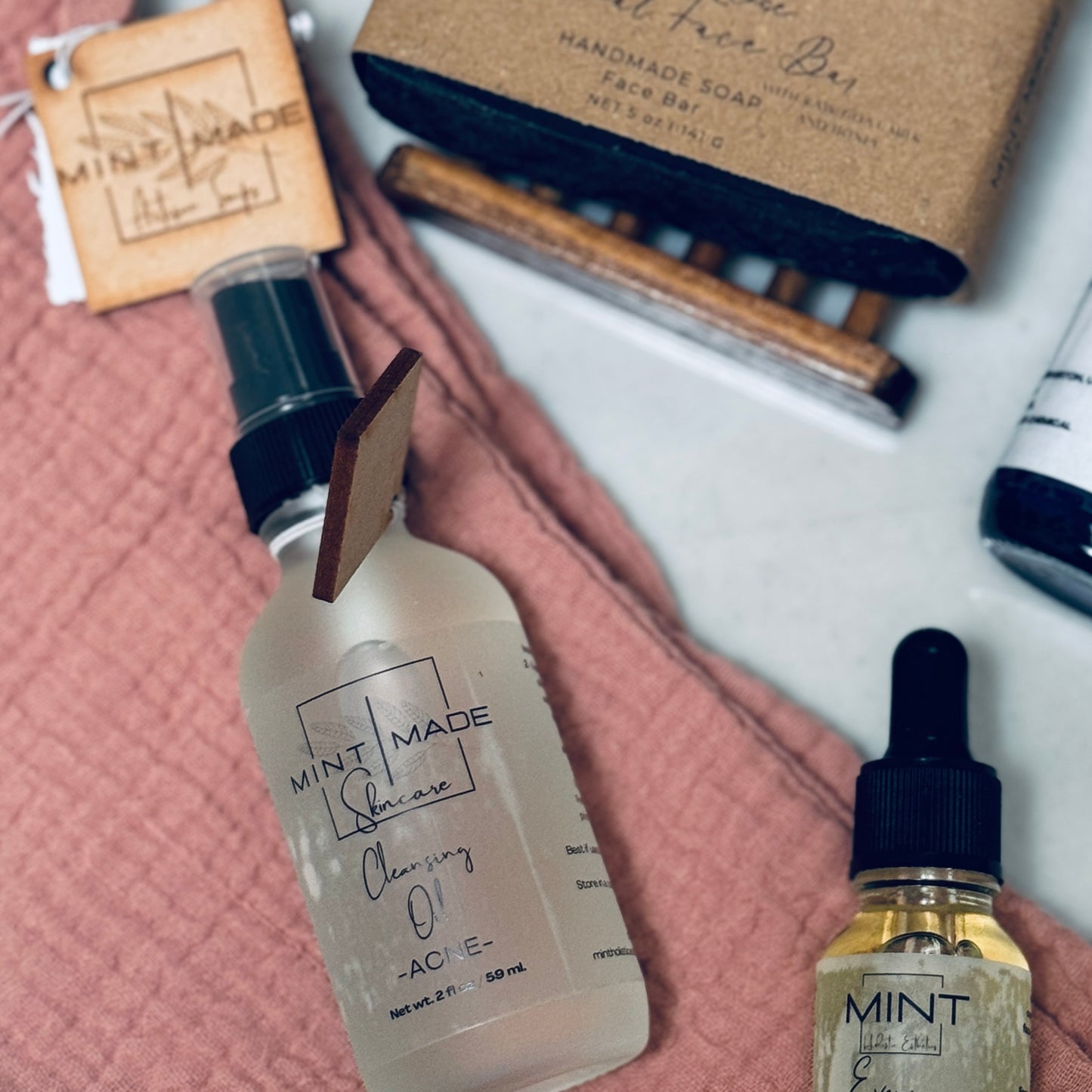 Acne Cleansing Oil with Kalahari Melon Seed Oil and Squalane