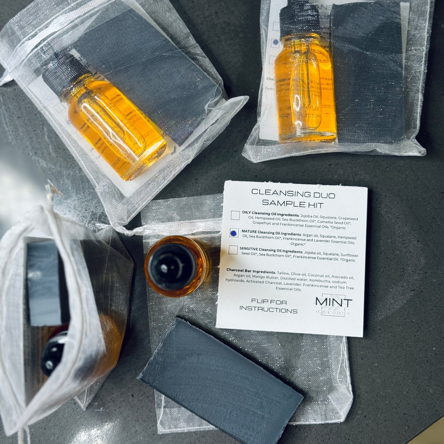 Double Cleanse Kit | Cleansing Oil Charcoal Bar Duo