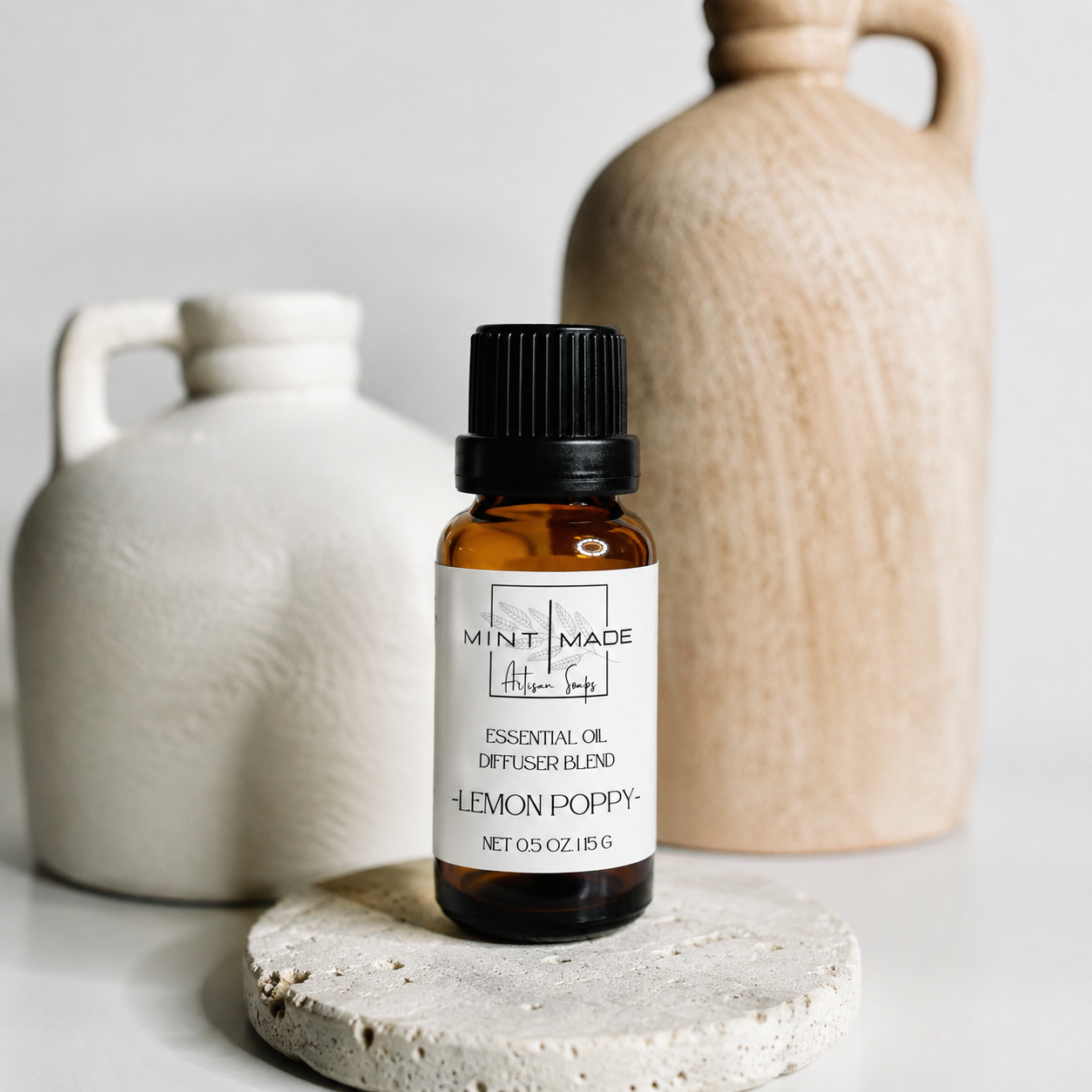 Lemon Poppy Essential Oil Blend | Diffuser Blend