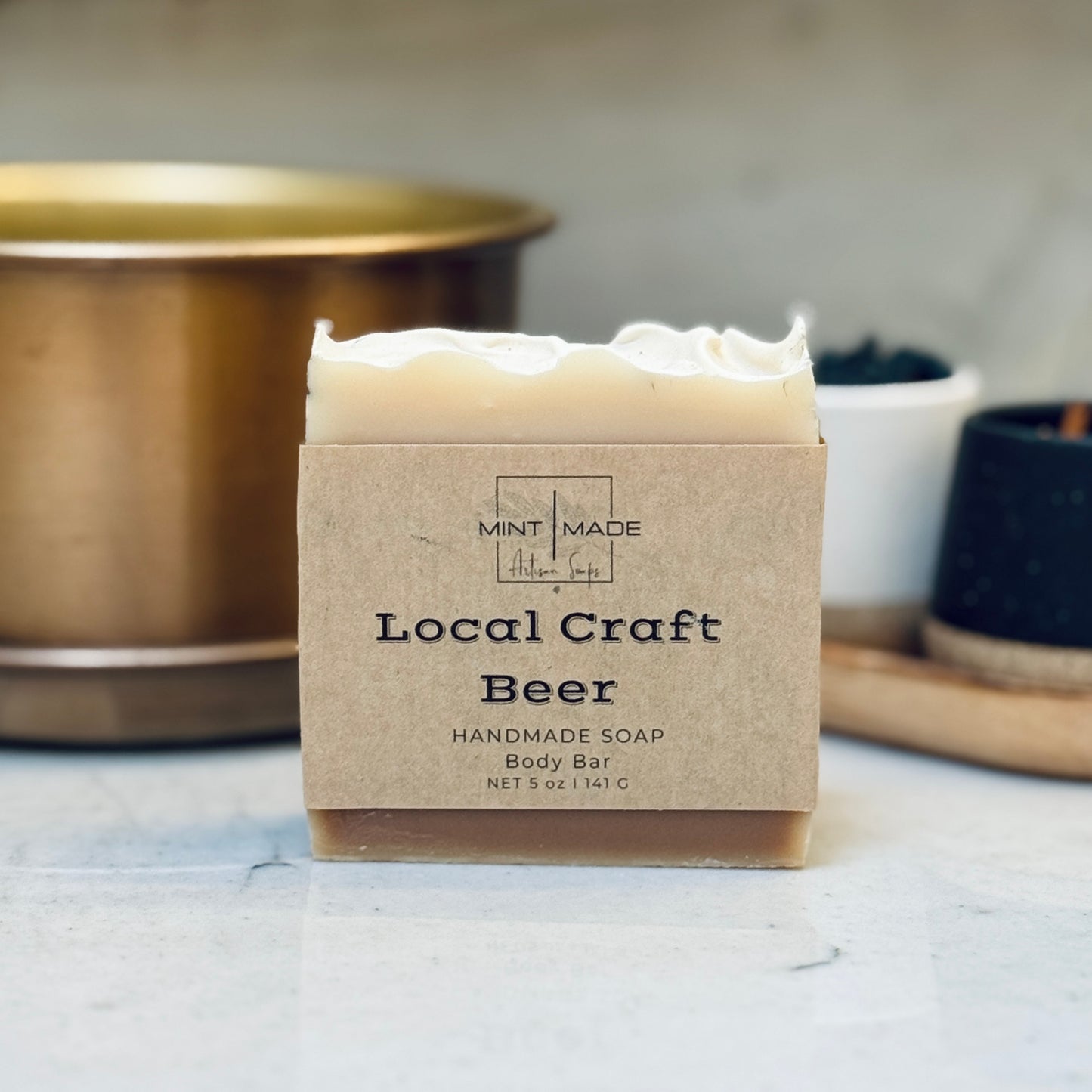 Local Craft Beer Handmade Soap | Manly Soap Bar