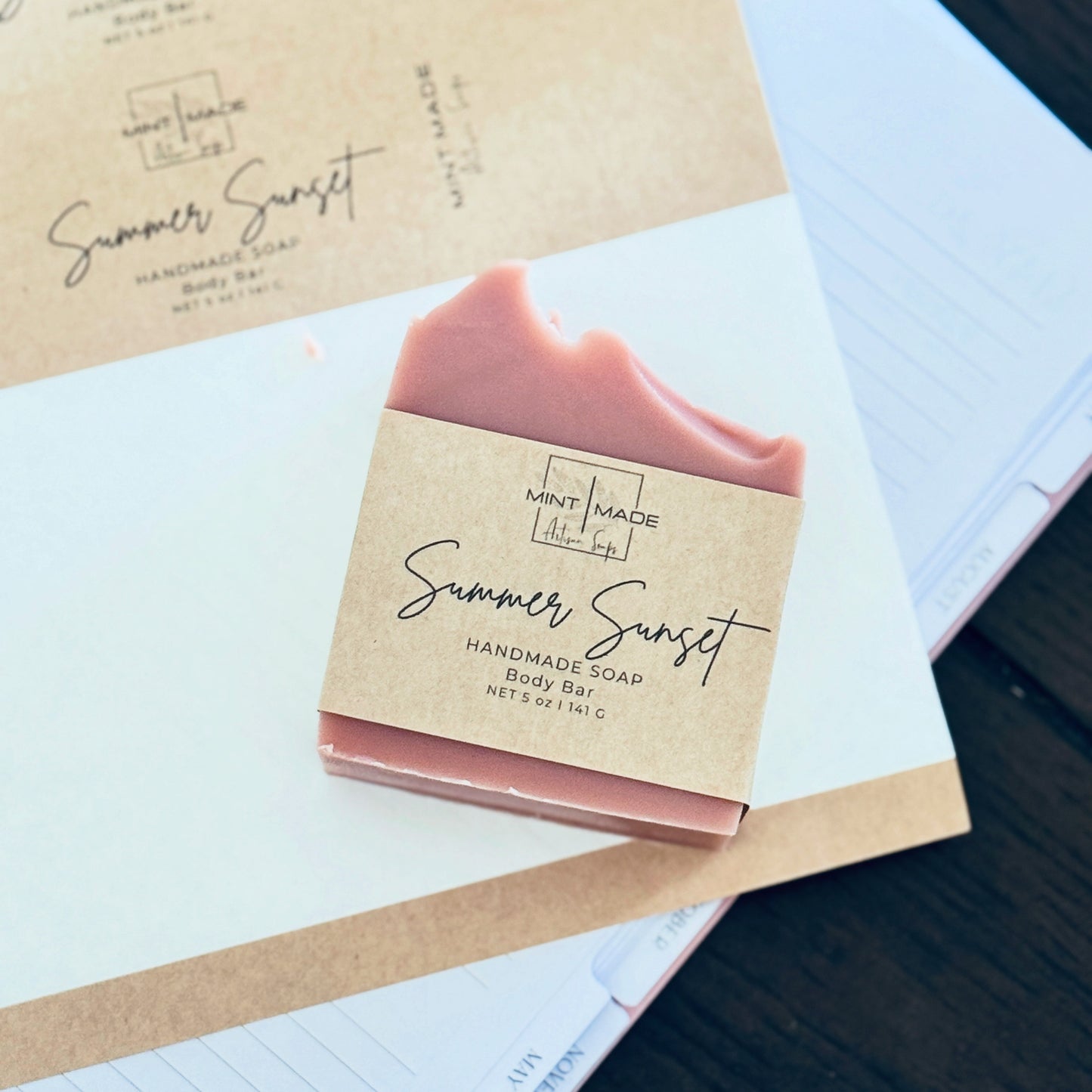 Summer Sunset Handmade Soap