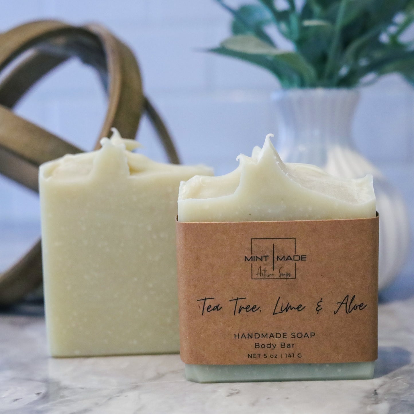 Tea Tree, Lime and Aloe Handmade Soap