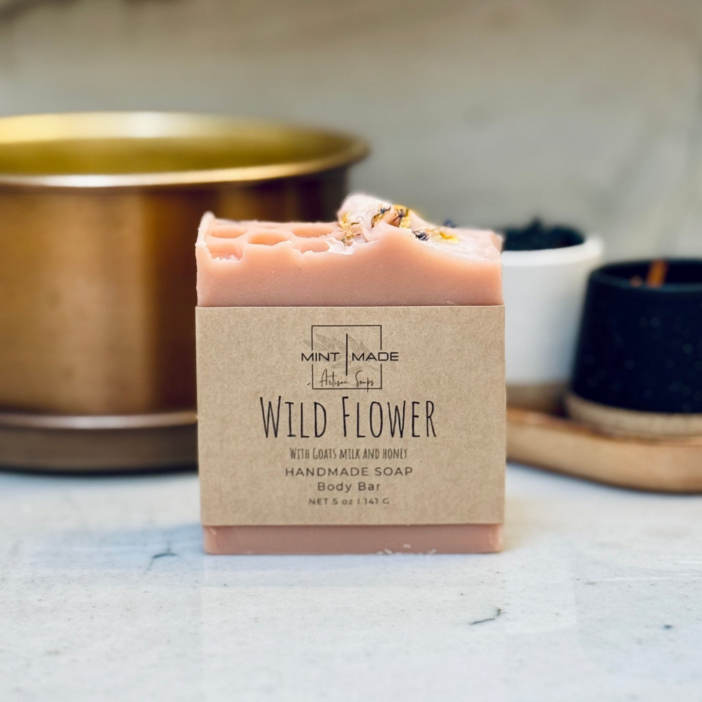 Wildflower Natural Goat Milk Soap