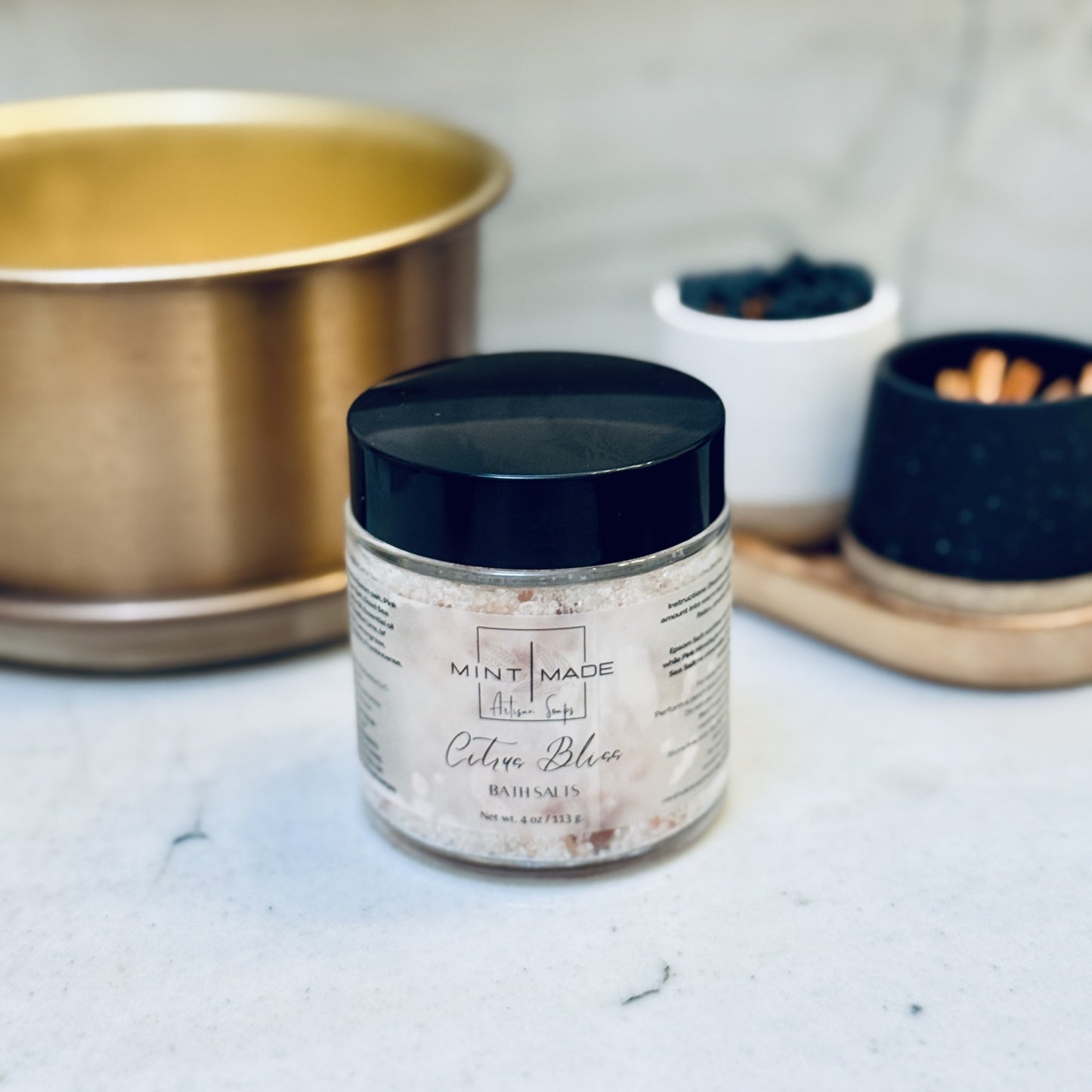 Citrus Bliss Natural Bath Salts