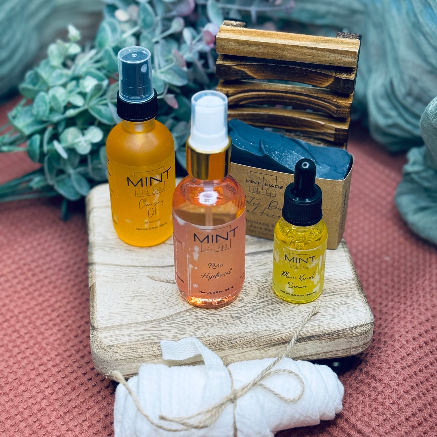Clean Natural Skincare kit front view