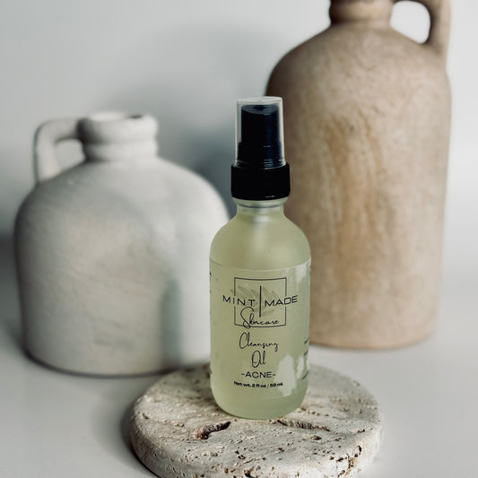 Acne Cleansing Oil with Kalahari Melon Seed Oil and Squalane