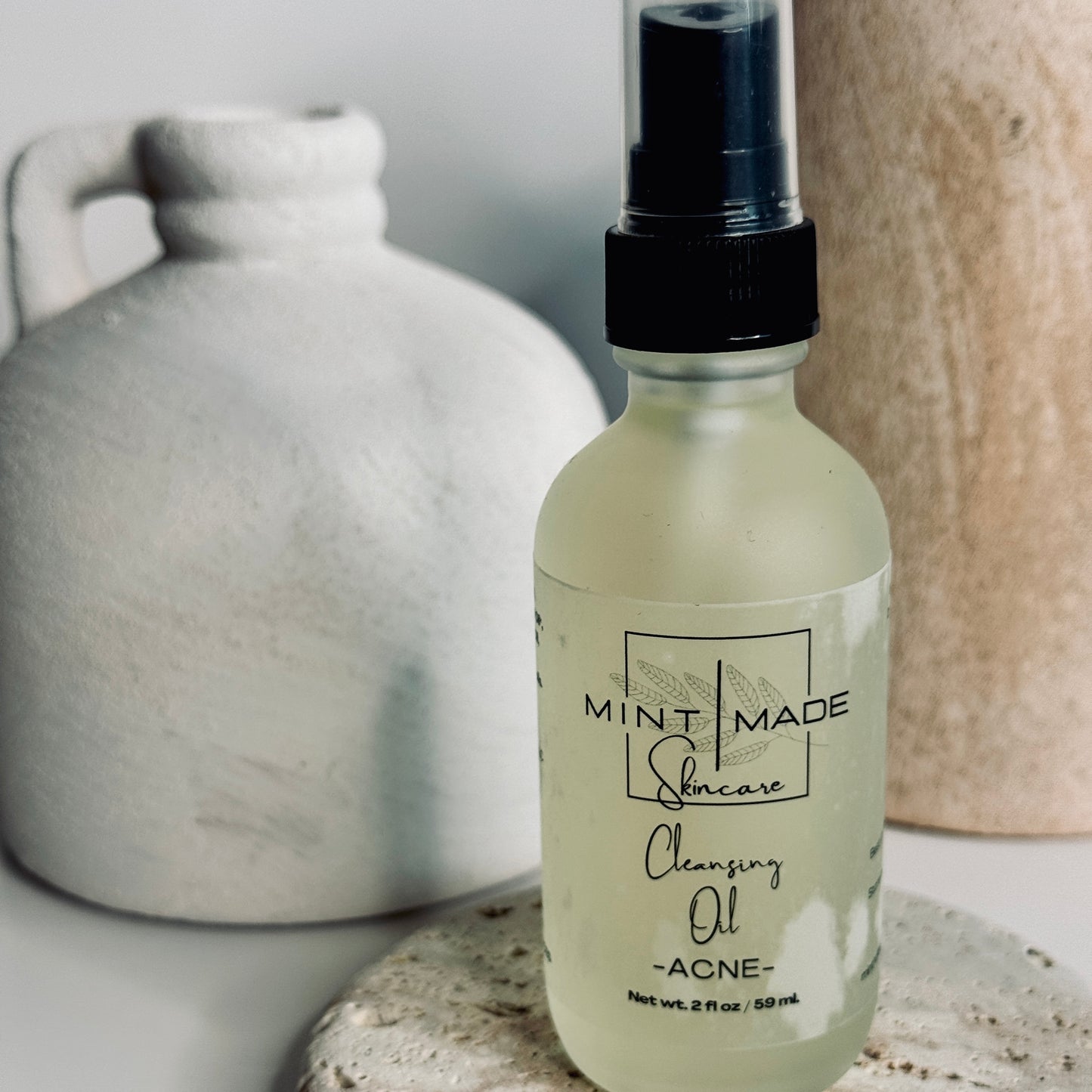 Acne Cleansing Oil with Kalahari Melon Seed Oil and Squalane