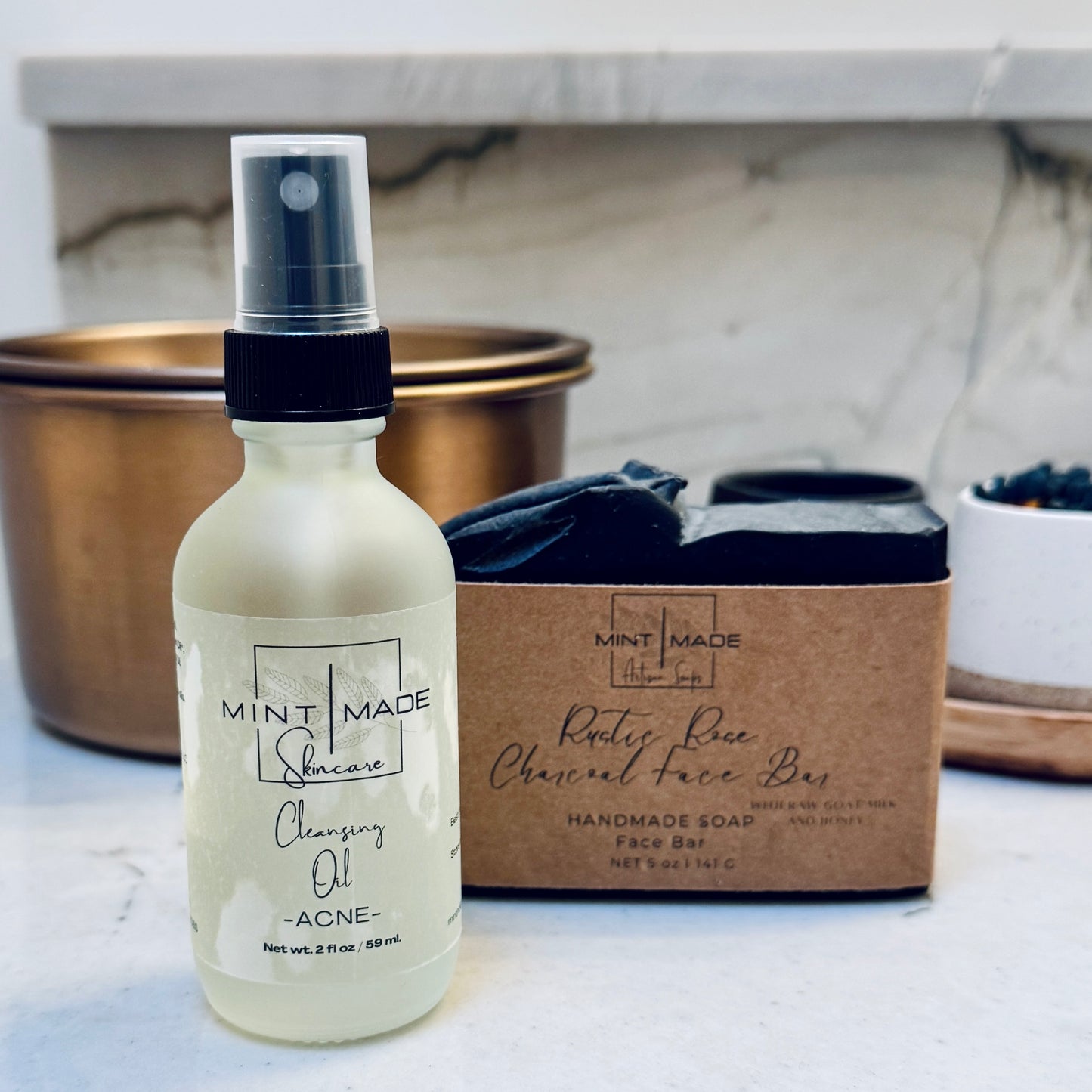 Double Cleanse Kit | Cleansing Oil Charcoal Bar Duo
