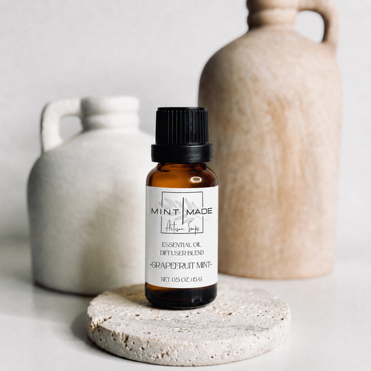 Grapefruit Mint Essential Oil Blend | Diffuser Blend