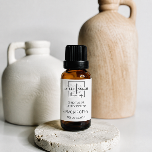Lemon Poppy Essential Oil Blend | Diffuser Blend