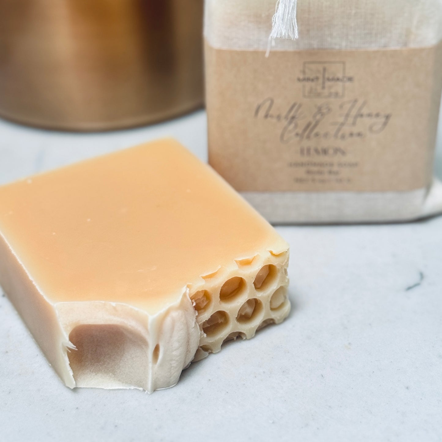 Lemon 'Milk and Honey' Soap | Goats Milk and Honey Soap