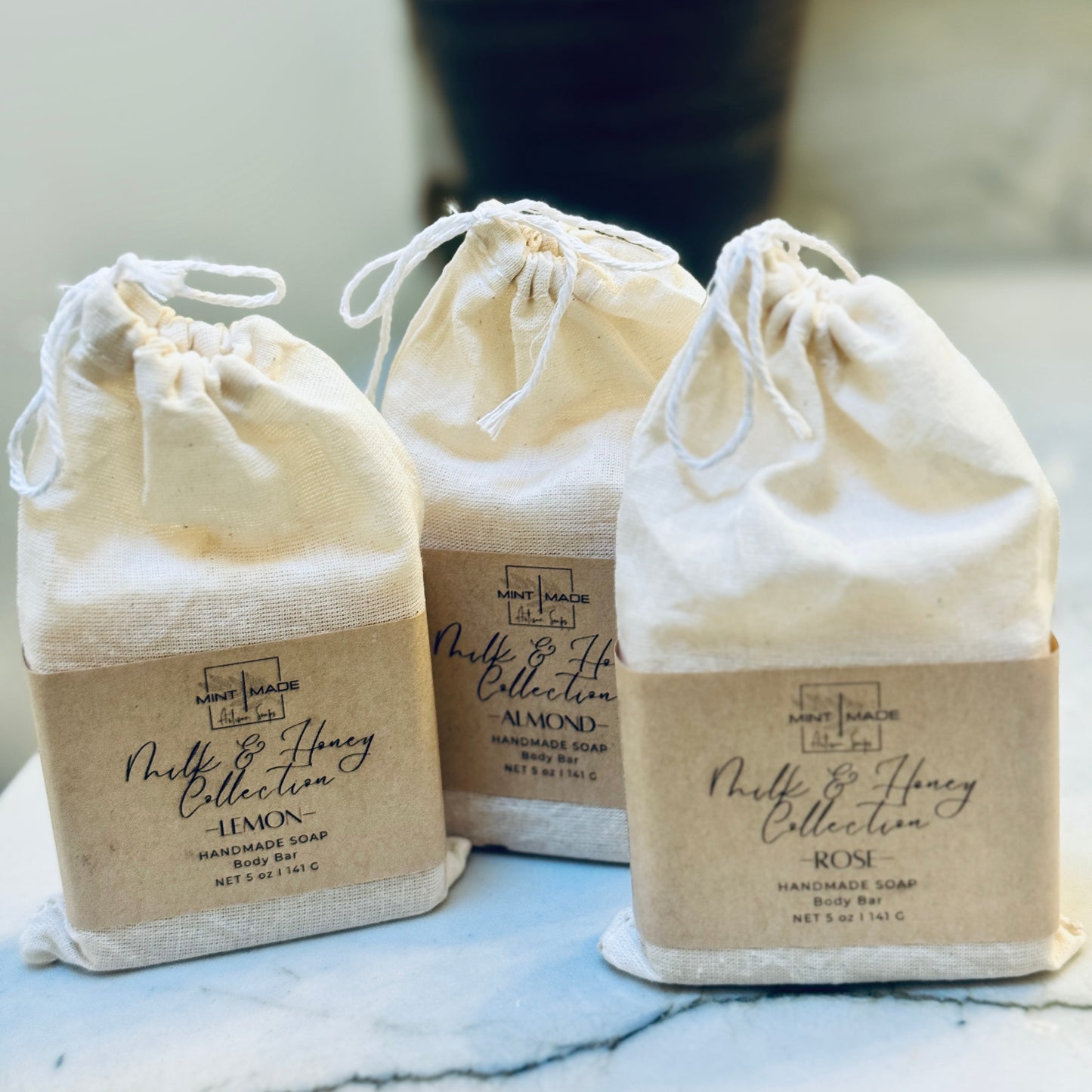 Milk and Honey Collection Trio | Goat Milk and Honey Soaps