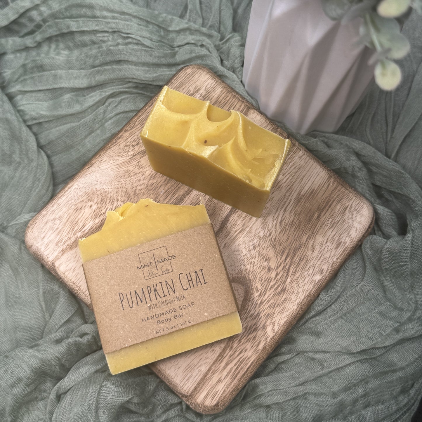 Pumpkin Chai Handmade Soap