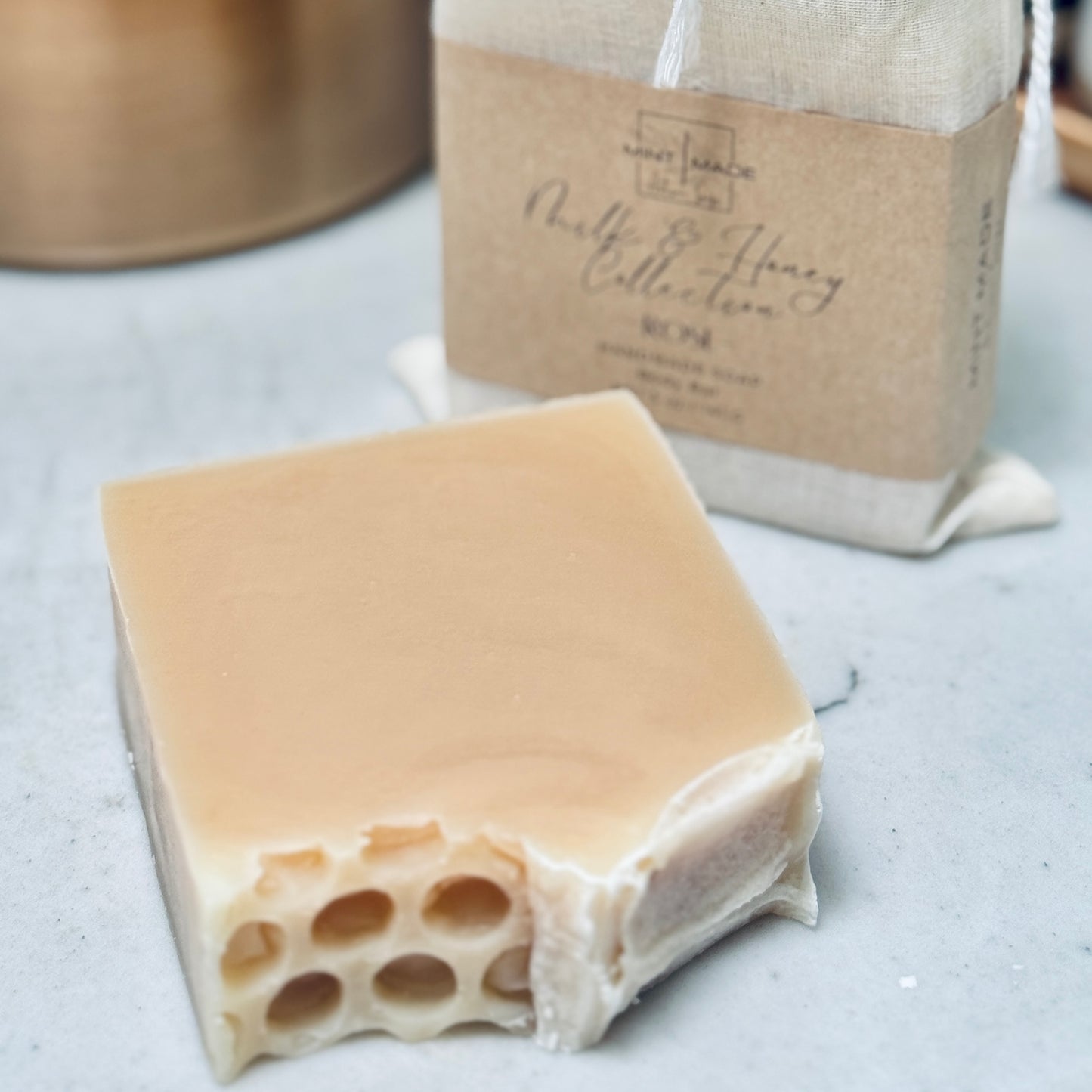 Rose 'Milk and Honey' Soap | Raw Goat Milk and Honey Soap