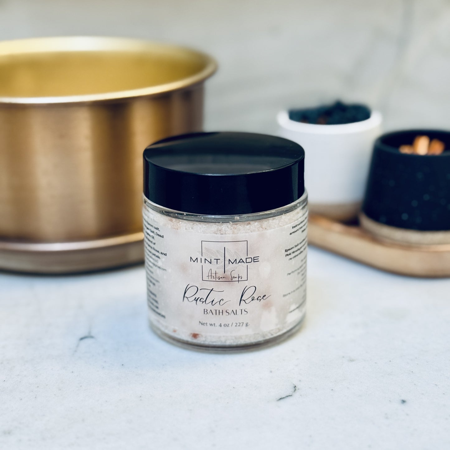 Rustic Rose Natural Bath Salts