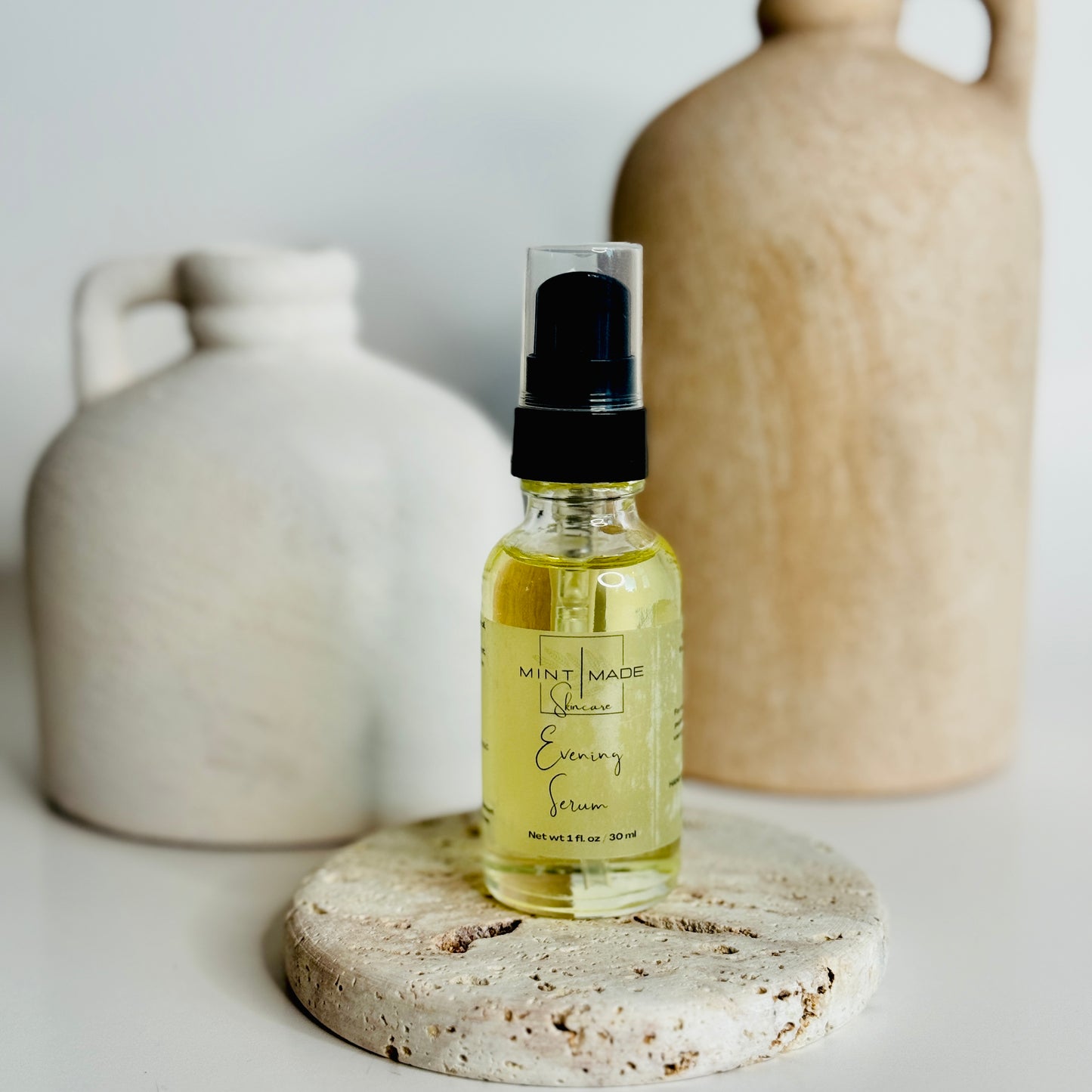 Natural Evening Serum with Daikon Seed Extract