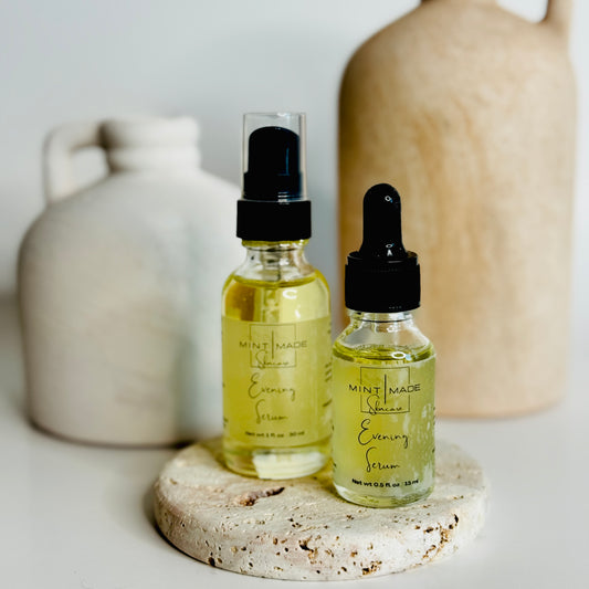Natural Evening Serum with Daikon Seed Extract
