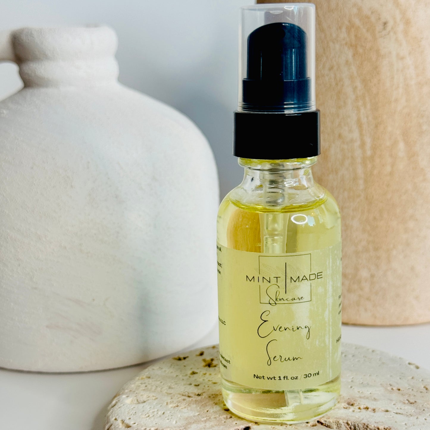 Natural Evening Serum with Daikon Seed Extract