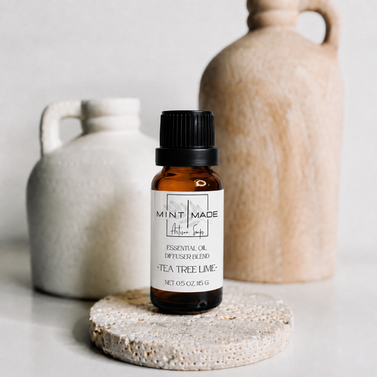Tea Tree Lime Essential Oil Blend | Diffuser Blend